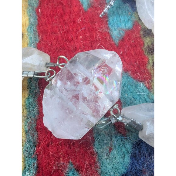 Vintage Quartz Crystal Nugget Bracelet - Picture 8 of 10